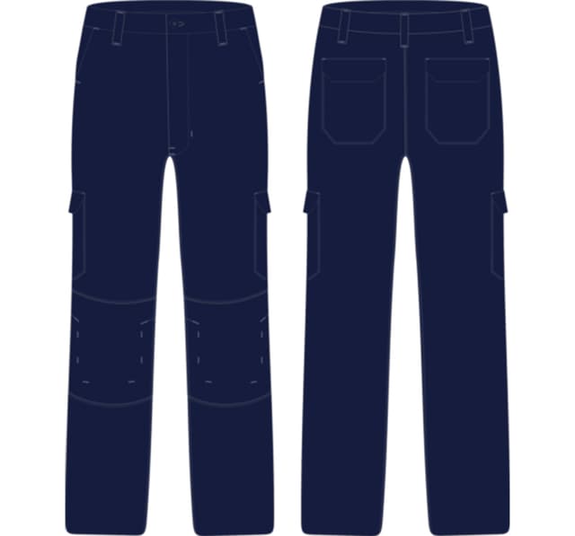 Cargo Trouser With Kneepad Patches - CKT-230