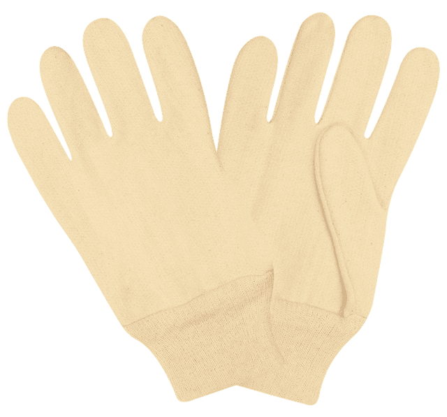 2 Piece Brown/Jersey Gloves - GJKW-56