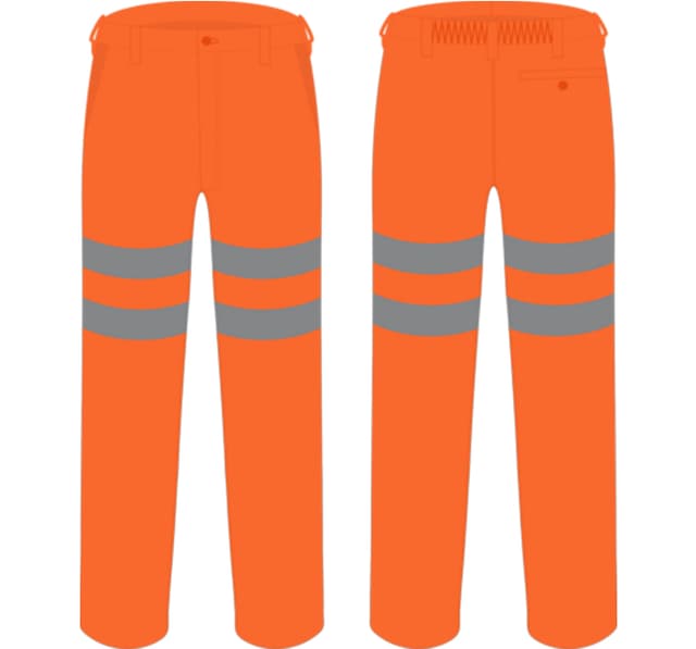 Hi Vis Orange Trouser - HVT-235-Orange