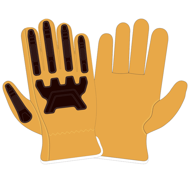 Impact & Liquid Resistant Gloves - LR-265