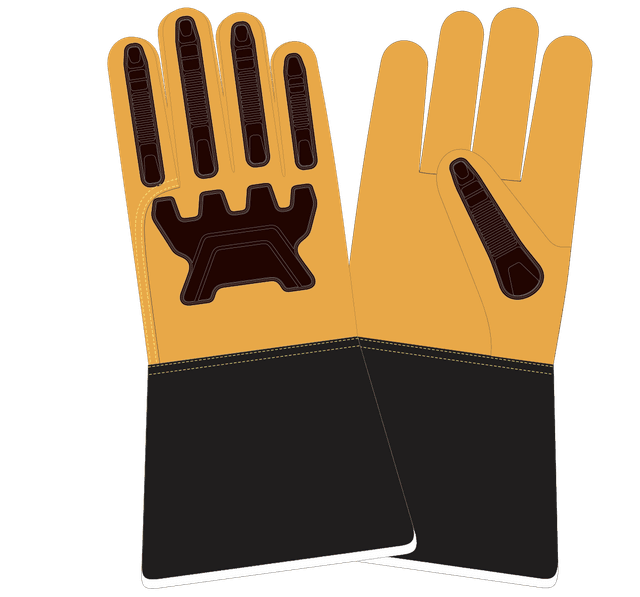 Impact & Liquid Resistant Gloves - LR-267